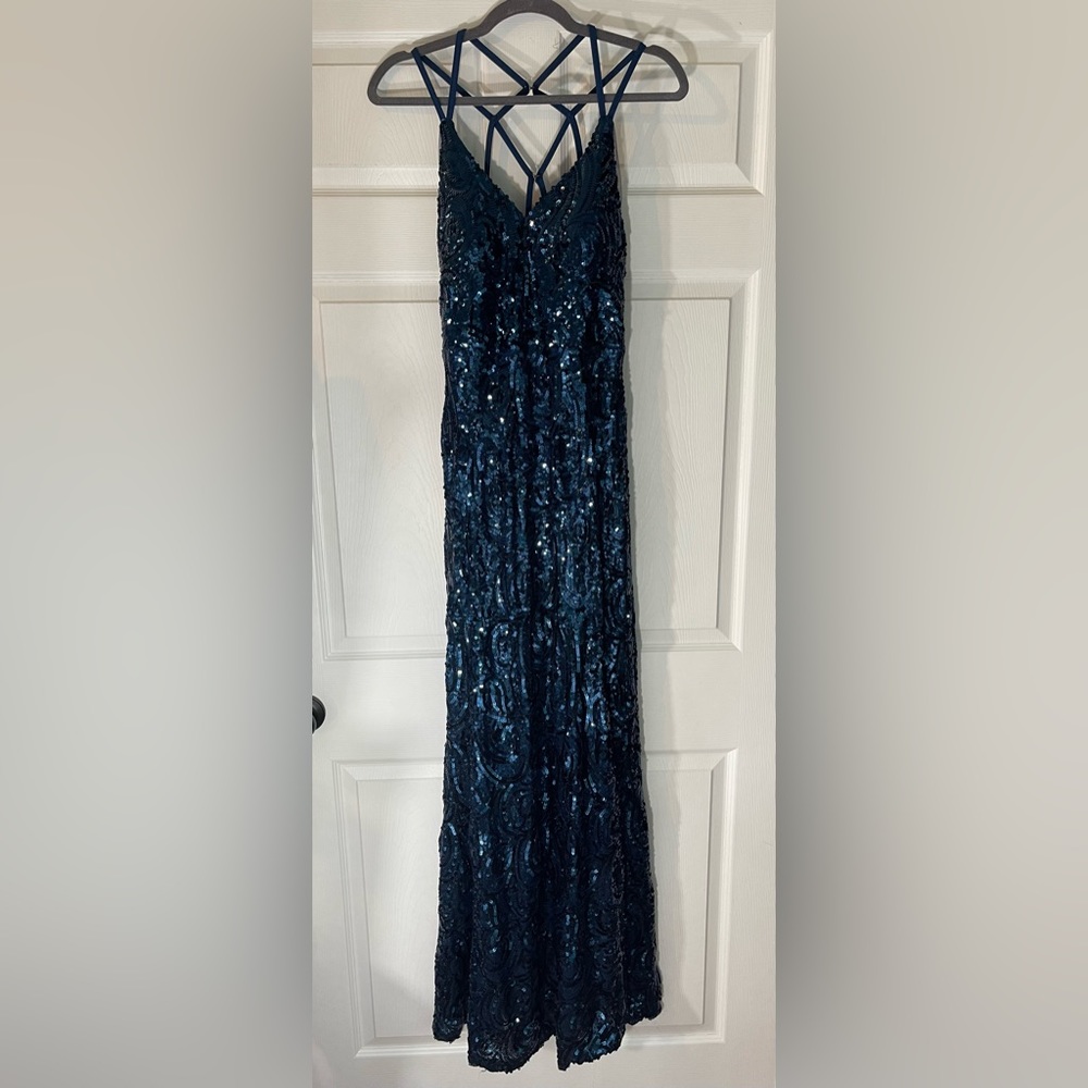 Gorgeous Floor Length Formal Sequin Dress